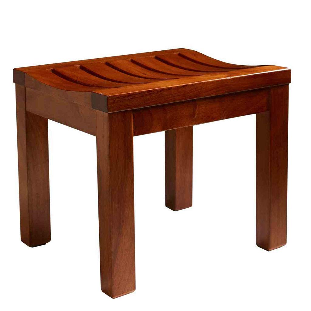 Krzesło Prysznicowe, Stołek Kąpielowy, Zakrzywiony Kształt, Dla Seniorów, Wodoodporny, Antypoślizgowy, Salon, Ławka Do Zmiany Butów, Pedał, Bordowy
