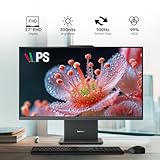 Lenovo IdeaCentre Business All-in-One PC, 27" FHD 100Hz Display, AMD Ryzen 7 8845HS, 64GB DDR5 RAM, 2TB SSD, Wi-Fi 6, Win11 Home, Wireless KB & M, Copilot-Ready, Bundle with Adata UC310 64GB - Image 5