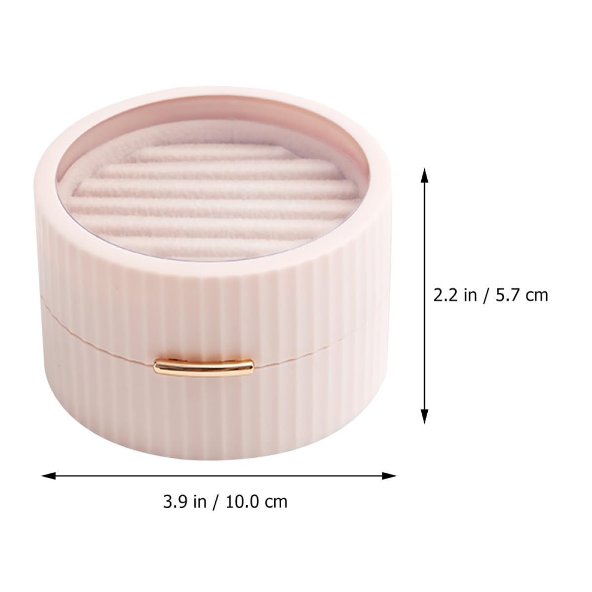 SHERCHPRY 3 Piezas Joyero storage box estuche para pendientes caja de almacenamiento de pendientes soporte de anillo contenedor de joyas titular del collar las caderas rosa