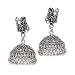 Jaipur Mart Oxidised Plated Jhumka Indian Unique Ethenic bollywood Earrings Jewellery