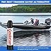 Outboard Transom Saver Trailering Support and Steer Stops, Wedge Outboard Motor Support Fits 3-Ram Trim/Tilt Systems, Boat Motor Transom Support Compatible with Yamaha Outboard, Rubber