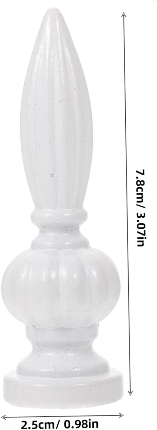 LIFKOME 2pcs Decorative Lamp Finials Zinc Alloy Nut Knob for Table Floor Lamps Unique Home Decor Easy Installation Elegant Design for DIY Lighting Projects