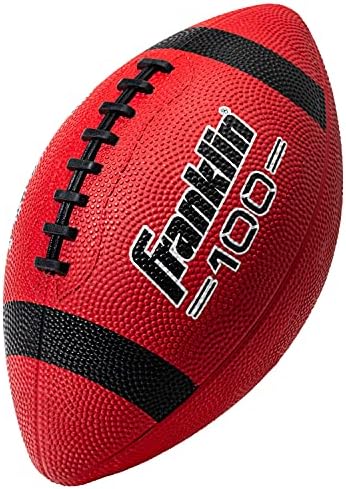 Franklin Sports Grip Rite 100 Rubber Junior Football