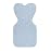 Love to Dream Swaddle Up Viscose from Bamboo, Arms Up Position, Soft and Sustainable Bamboo Fabric, Versatile Wearable Blanket, 1.0 TOG (20-24C) Ideal for Moderate Temps, Boats Mist, Small 8-13 lbs