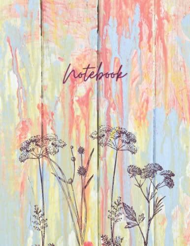 Notebook: Vintage Notebook| Notebook for Office, School, University and Daily Writing - 8.5x11 Inches, 200 Pages