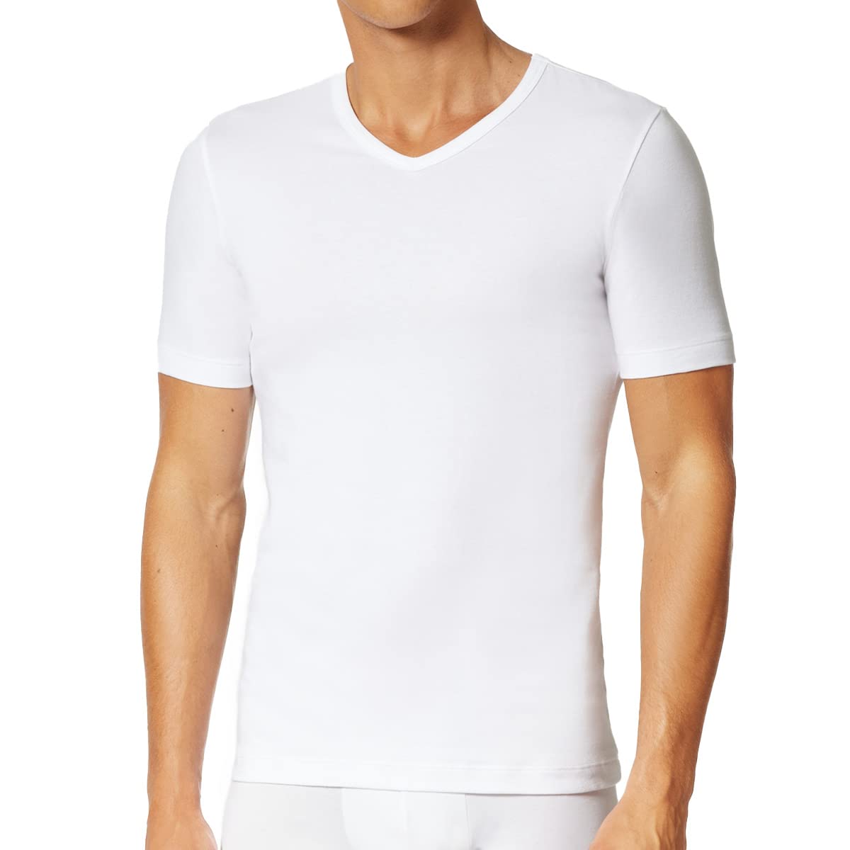 Uncover by Schiesser - 6er Spar-Pack Herren Unterhemd/T-Shirt Kurzarm - Baumwolle