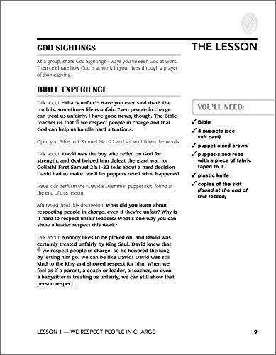 Character by God's Design: Volume 3: 13 Lessons on Respect, Stewardship and Perseverance (Volume 3) - Image 6