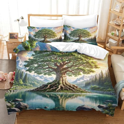 Housse de couette notes musicales super king pour chambre d'ado dynamique - 3