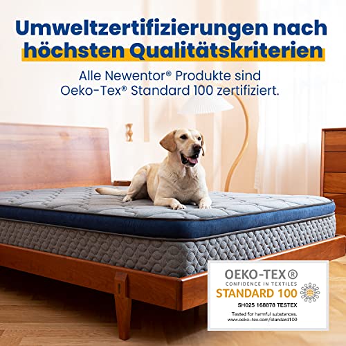 Newentor® Matratze Höhe 25 cm Härtegrad H3 Mittelfest Komfort/Support 140x200 cm -...