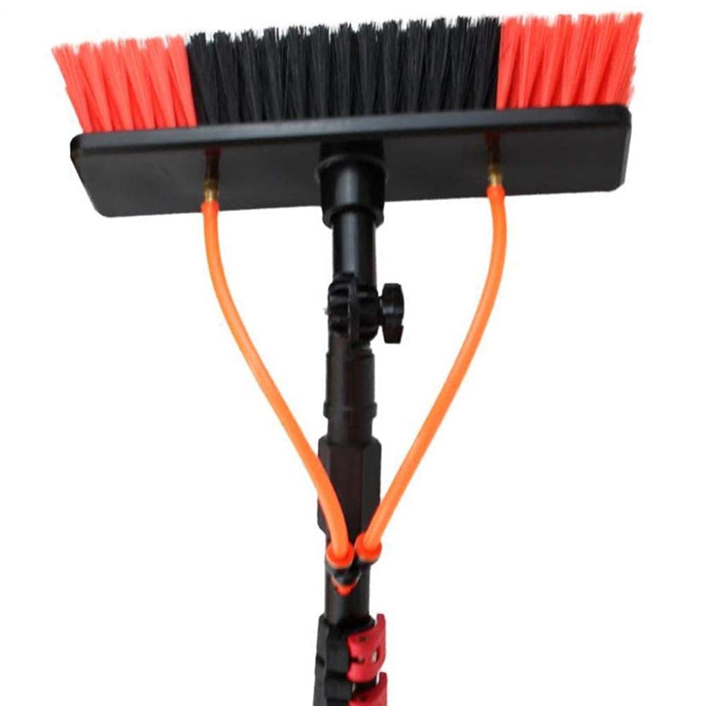 GTHTUHFD Window Cleaning Brush, Cleaner Kit, Water/Hose Fed Pole, Cleaning Photovoltaic And Solar Panels/30Cm Water Brush, 30Cm Water Brush, 6M20Ft,30cm Water Brush 9m