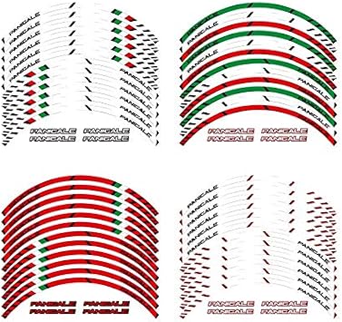 12 X Thick Edge Outer Rim Sticker Stripe Wheel Decals FIT Ducati 1299 Panigale S 959 Panigale