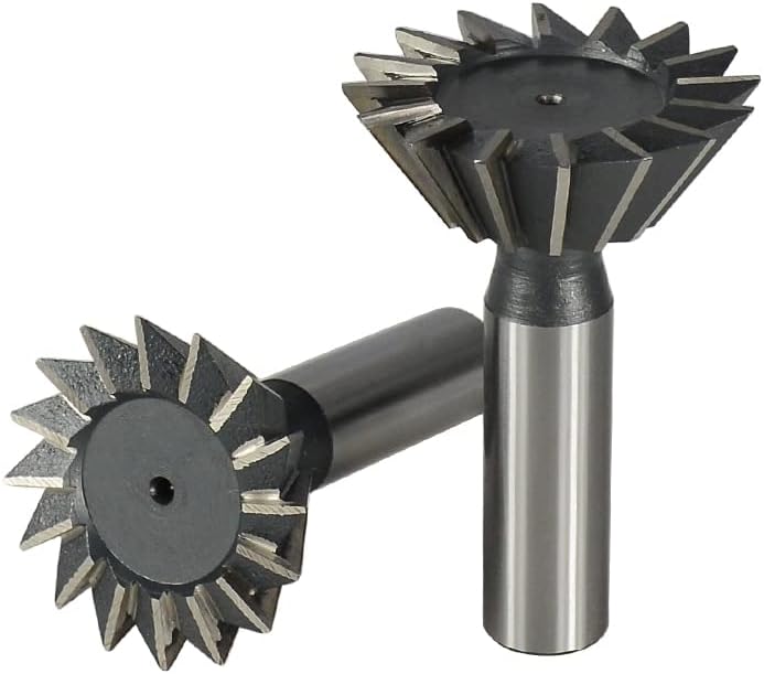 1pc Dovetail Milling Cutter 45 55 60Degrees HSS End Mills High Speed Steel CNC Machine Router Bit Metal Cutter Slotting Tool (Size : 30x55 Degrees)