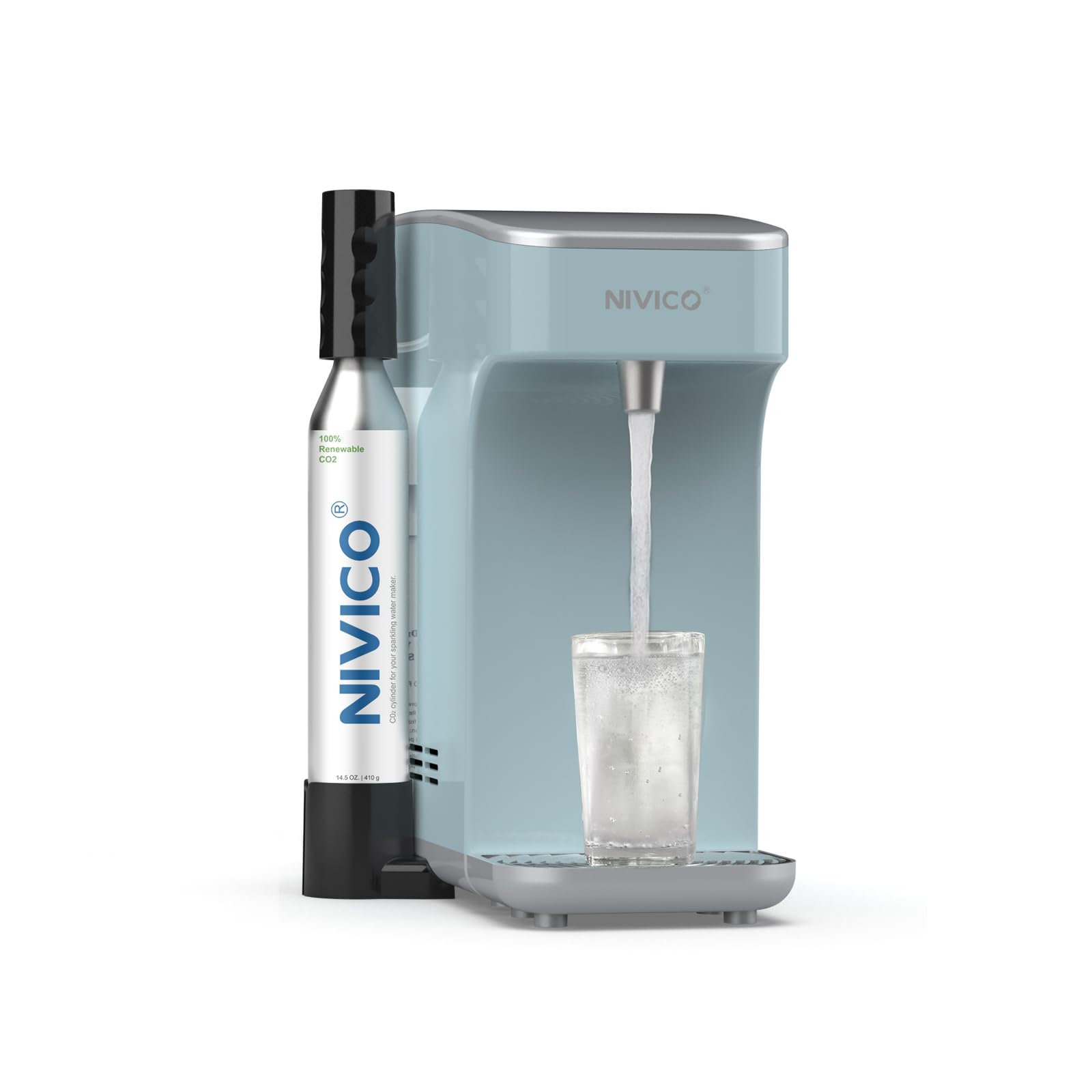 Amazon.com: NIVICO Soda Maker, Ice Cold Sparkling Water Maker