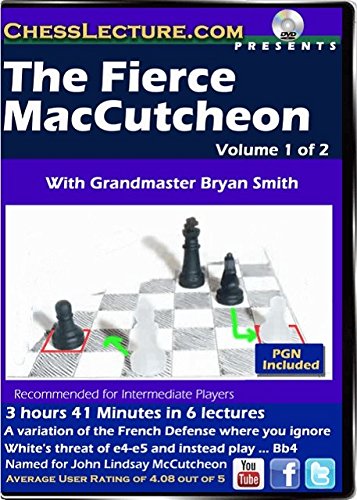 Chess Lecture The Fierce McCutcheon - 2 DVDs Volume 147