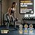 Rubber King 10 Piece Interlocking Tiles 19" x 19" x 6mm - 100% Recycled Rubber Gym Floor Tiles, Exercise Mat for Home Gym, Anti-Slip Low-Odor Interlocking Puzzle Floor Tiles - 23.5sq ft - Black