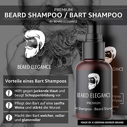 Bartshampoo Beard Elegance – Bio und vegane Pflege für den Bart