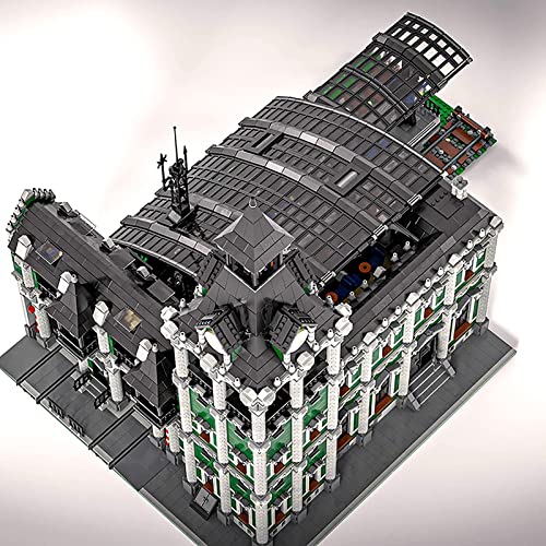 ZRY City Bahnhof Bausteine, Modular Building DIY Architektur Modellbauset, 12597 Teile Klemmbausteine Kompatibel mit… – Bild 6