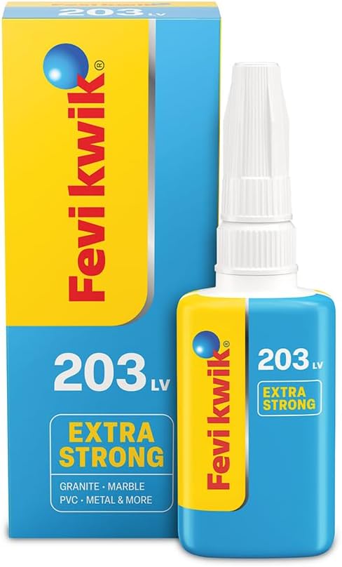 Pidilite Fevikwik 203 Cyanoacrylate Adhesive (20 ml).