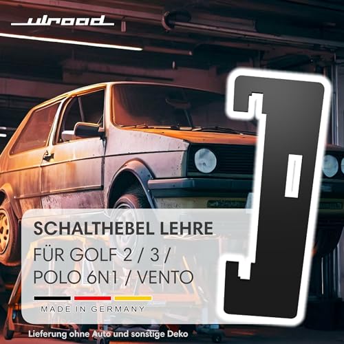 ULROAD Schalthebel Lehre kompatibel mit VW Golf 2 Golf 3 Vento Polo 6N1 Ersatzteil für VAG 3285 VW Spezialwerkzeug MK 2 Werkzeug Schalthebellehre