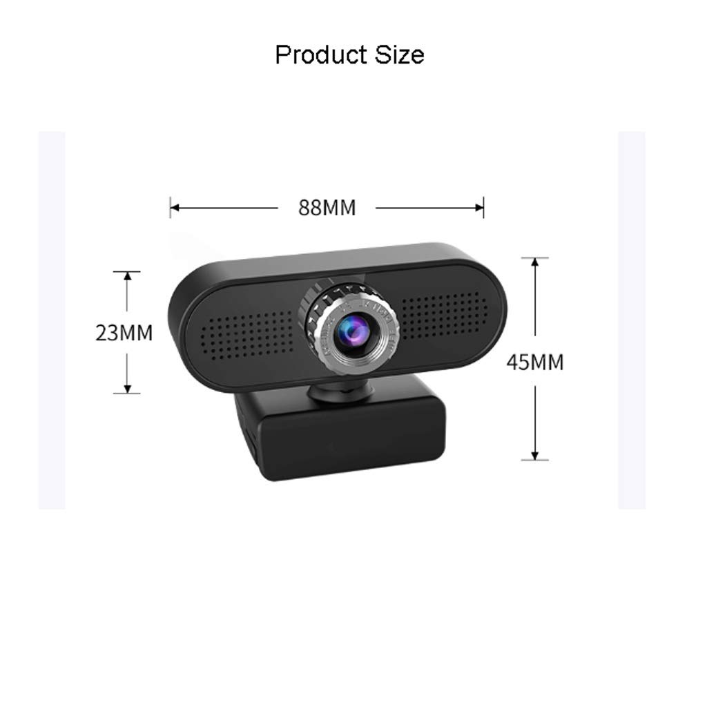Cámara para La Computadora Equipo De Alta Definición Cámara Webcam con Micrófono De Escritorio Drive-Libre De Gran Angular For Aplicable For Video Chat, Aula Remoto, Videoconferencia, Foto Grabación