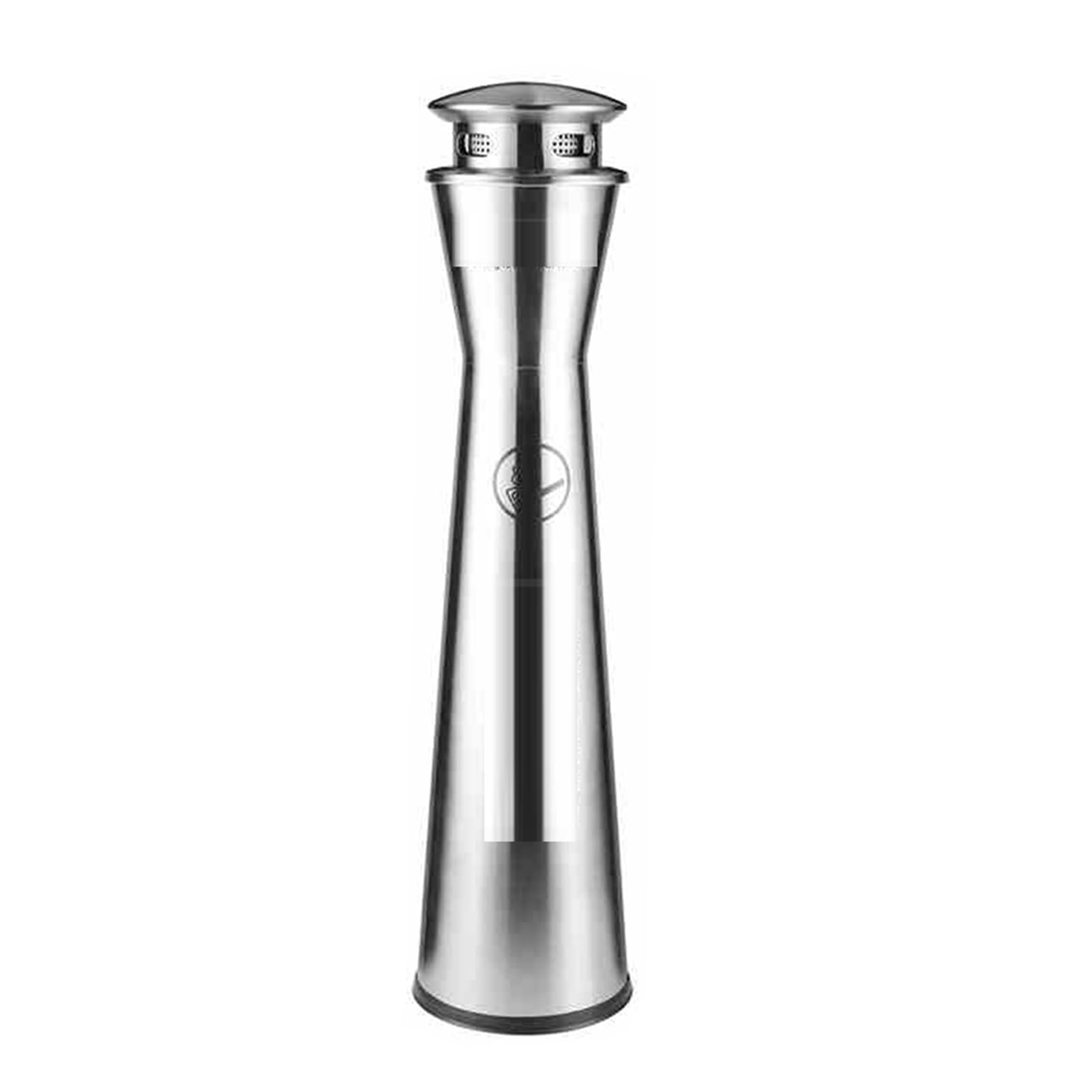 Outdoor cigarette butt collector metal ashtray (with key) suitable for public smoking areas