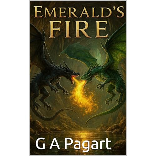 Emerald's Fire Audiolibro Por G A Pagart arte de portada