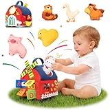 Funsland Jouet Sensoriel Bebe 6 Mois, Montessori Jeux Eveil Bebe 6-24 Mois,...