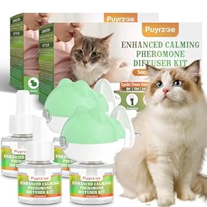 Puyrzoe Cat Calming Diffuser with T...