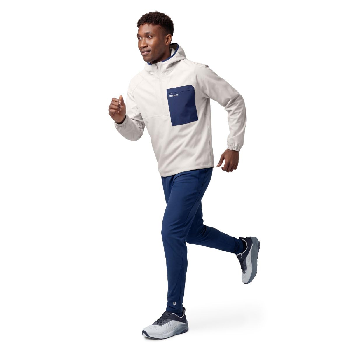SIROKO - Giacca da trail running Canfranc Gray