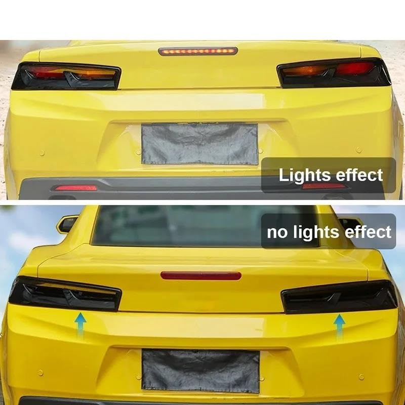 Feu arrière Camaro 2016 coque ABS : accessoire décoration auto stop - 6