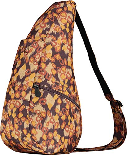 AmeriBag 17" Print Crossbody Sling Healthy Back Bag (Spotted Leopard)4