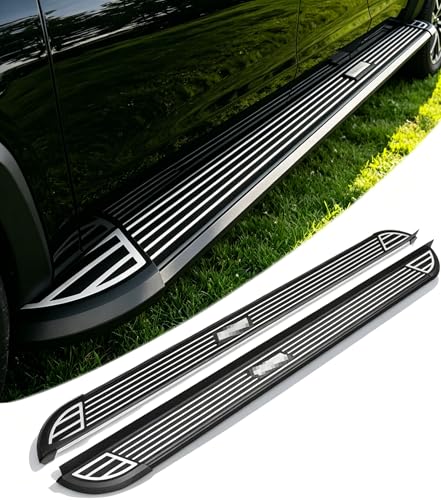 Marchepieds latéraux fixes en aluminium pour Skoda Kodiaq 2024-2026 protection de portières