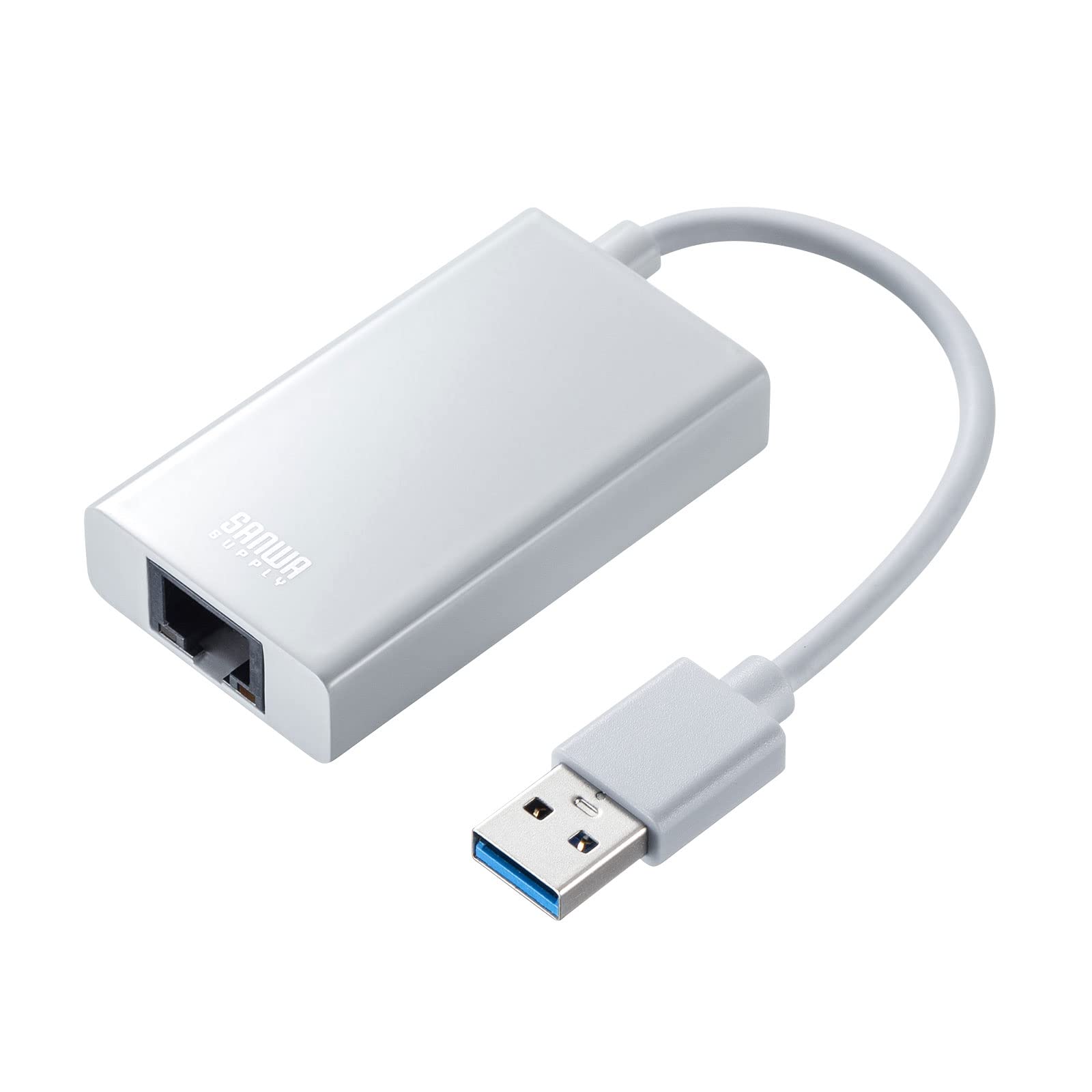 Amazon | サンワサプライ USB3.2-LAN変換アダプタ(USBハブポート  