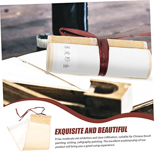 Garneck Schriftrolle Leer Papyrusrolle Zum Beschriften Schriftrollen Papier Papyrus Rolle Chinesische Kalligraphie Schriftrollen Wand Hängend Chinesische Papierrollen Für Malerei Kalligraphie Kunst