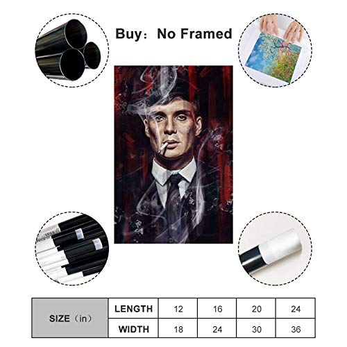 GHRF Peaky Blinders, poster decorativo da parete