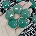 YATOJUZI 5PCS Green Aventurine Natural Heart Healing Crystals 1