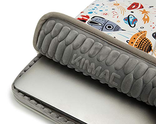 Image of Kinmac 360 Protective Waterproof Laptop Case Bag Sleeve with Handle (14 inch, Spaceship)