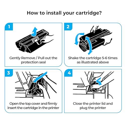 Image of Foxin FTC 166A Toner Cartridge | Compatible with W1660A HP Laser 1008a /1008w, MFP 1188a /1188w /1188pnw, LaserJet 1188nw | Monochrome Laser HP Printer Cartridge with Chip | High Page Yield - 1500