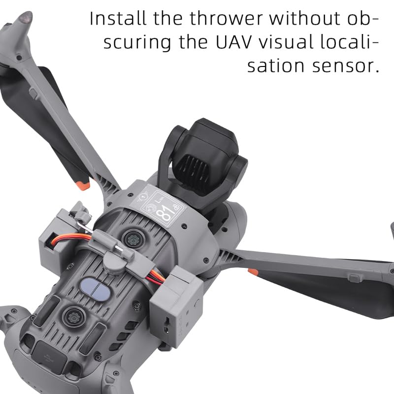 Image of AIR 3 /AIR 3S Airdrop System Dropper Transport Payload Release Device Throwing System for Wedding, Fishing Bait, Outdoor Search Props for AIR 3 /AIR 3S Drone Accessories