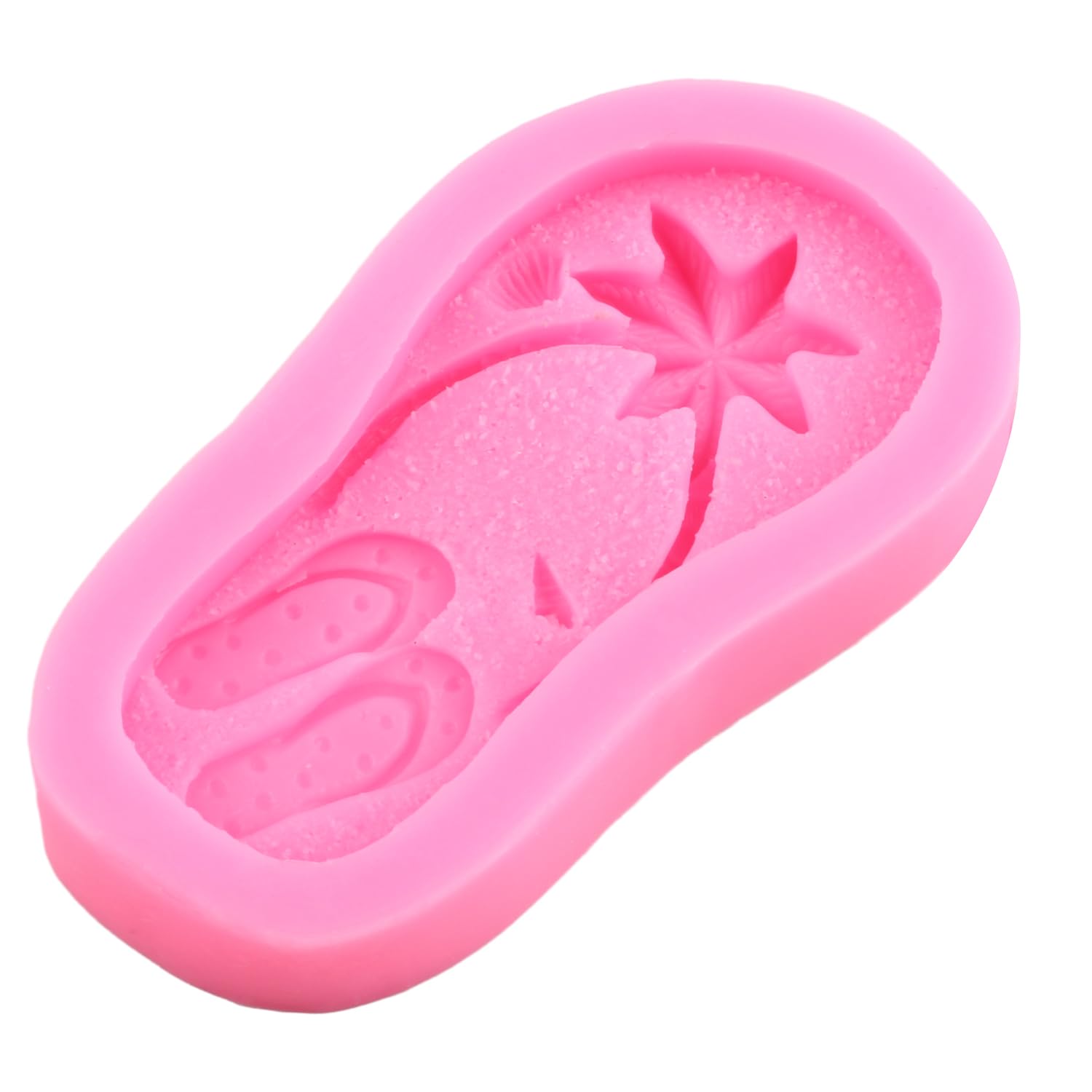 XMOLDNMS Beach Slippers Silicone Mold For Cake Decorating Cupcake Topper Candy Chocolate Gum Paste Polymer Clay - Image 7