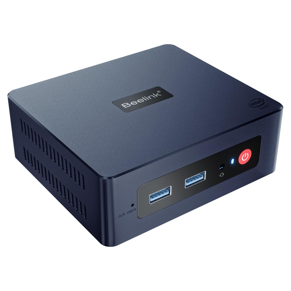 Beelink Mini S Mini PC con Windows 11 Pro y CPU Intel N5095, 8 GB