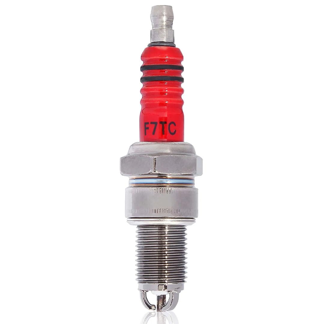 Candele di accensione per generatore/Tosaerba/Trattore/motozappa/Motosega/Pompa dell'Acqua/Go-Kart/Macchina la Lavorazione del Terreno, 5 Candele F7TC