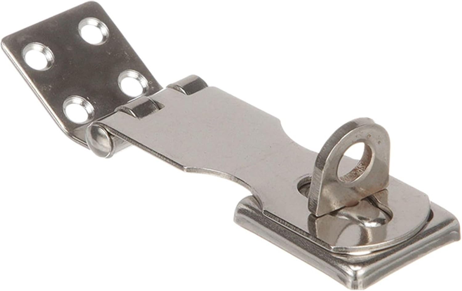 FERDUS Ship Fittings 316 Stainless Steel Boat Swivel Eye Locking Hasp Latch Hardware Stainless Steel
