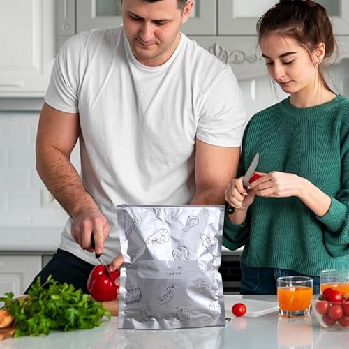 Bolsas de conservación reutilizables contra el desperdicio de comida, 30 unidades 3