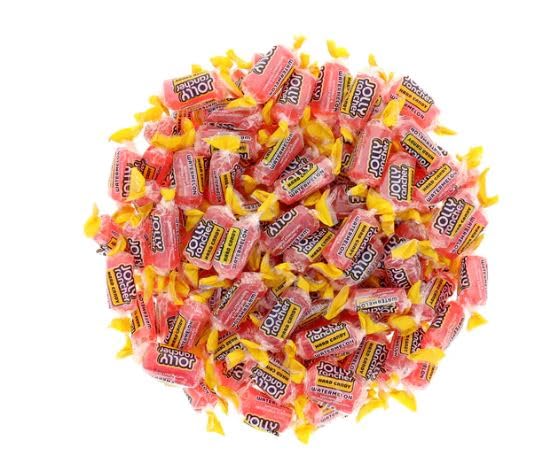 CandyKrave Jolley Rancher Premium Flavored Hard Candy - Individually Wrapped - Bulk Candy Bag - Long-Lasting Fruit Flavor Delight - Resealable Bag (2 Pound, Watermelon)