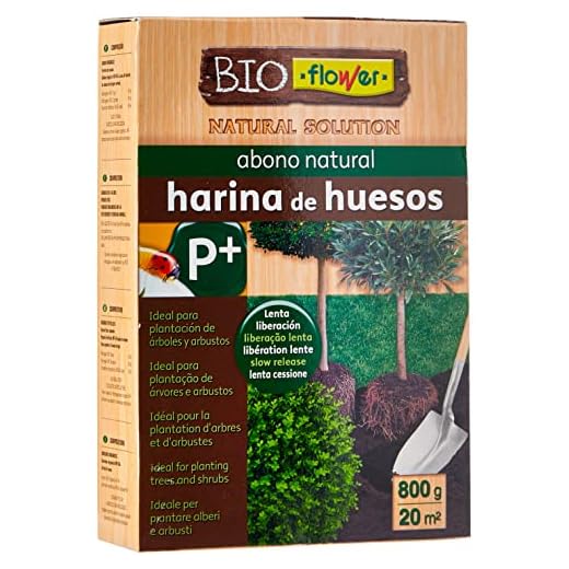 Bioflower Harina de Huesos, 800 gr