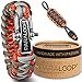 Paraloop® Original | Bracelet Paracord pour Homme + Pendentif avec Sifflet | Tressé à la Main | dans Un Coffret Cadeau | Boucle en Acier Inoxydable | Bracelets pour Homme