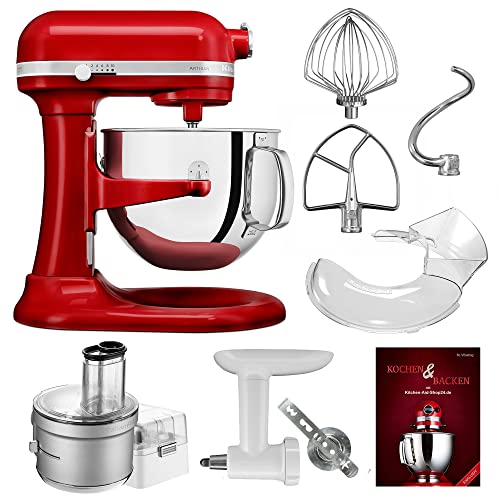 KitchenAid Küchenmaschine - P36 Food Processor Set Spezial 6,9 L (K) - 5KSM7580XEER inkl. Food Processor Vorsatz…