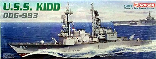 USS KID DDG 993 DRAGON D1014 maquette de destroyer naval militaire américain 1/350