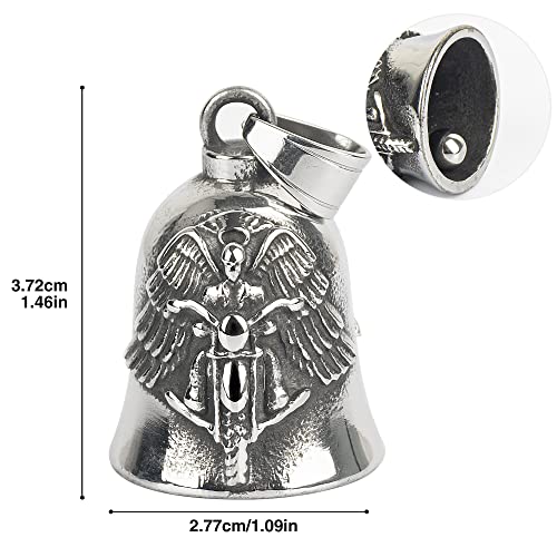 Image of Motorcycle Bell for Luck, Drive Safe Cycling Bells For Bikers Riders